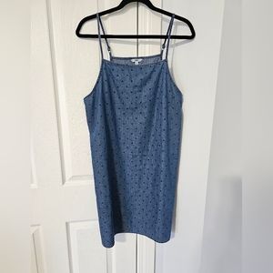 Vans denim sundress.